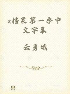 x档案第一季中文字幕