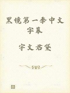 黑镜第一季中文字幕